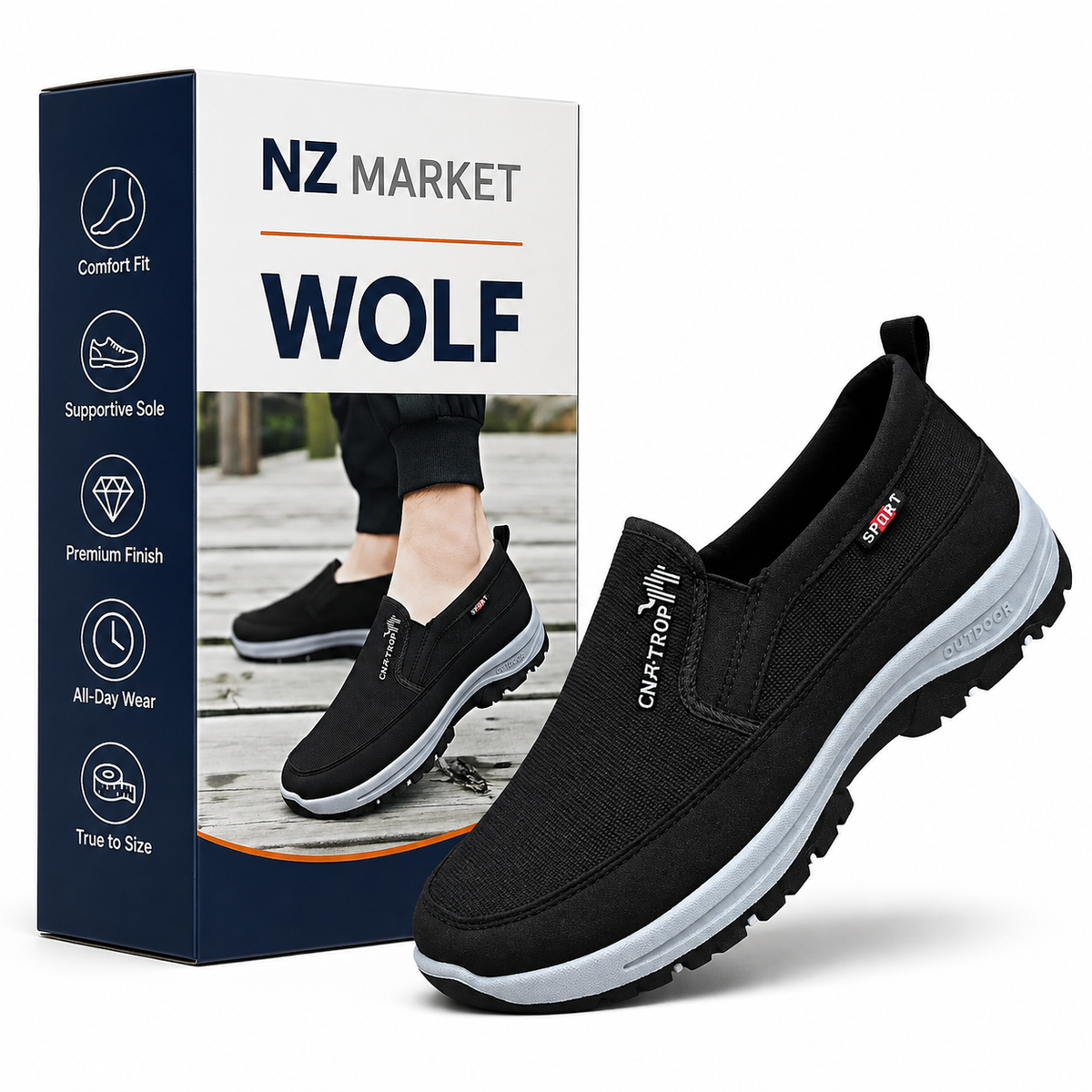 WOLF️ - Orthopedic Hiking Shoes