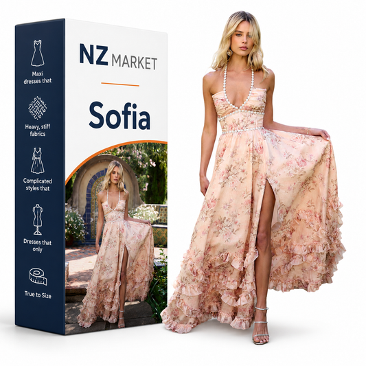 Sofia | Elegant Flowing Dress