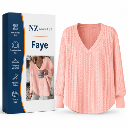 Faye - Stylish long-sleeved jumper