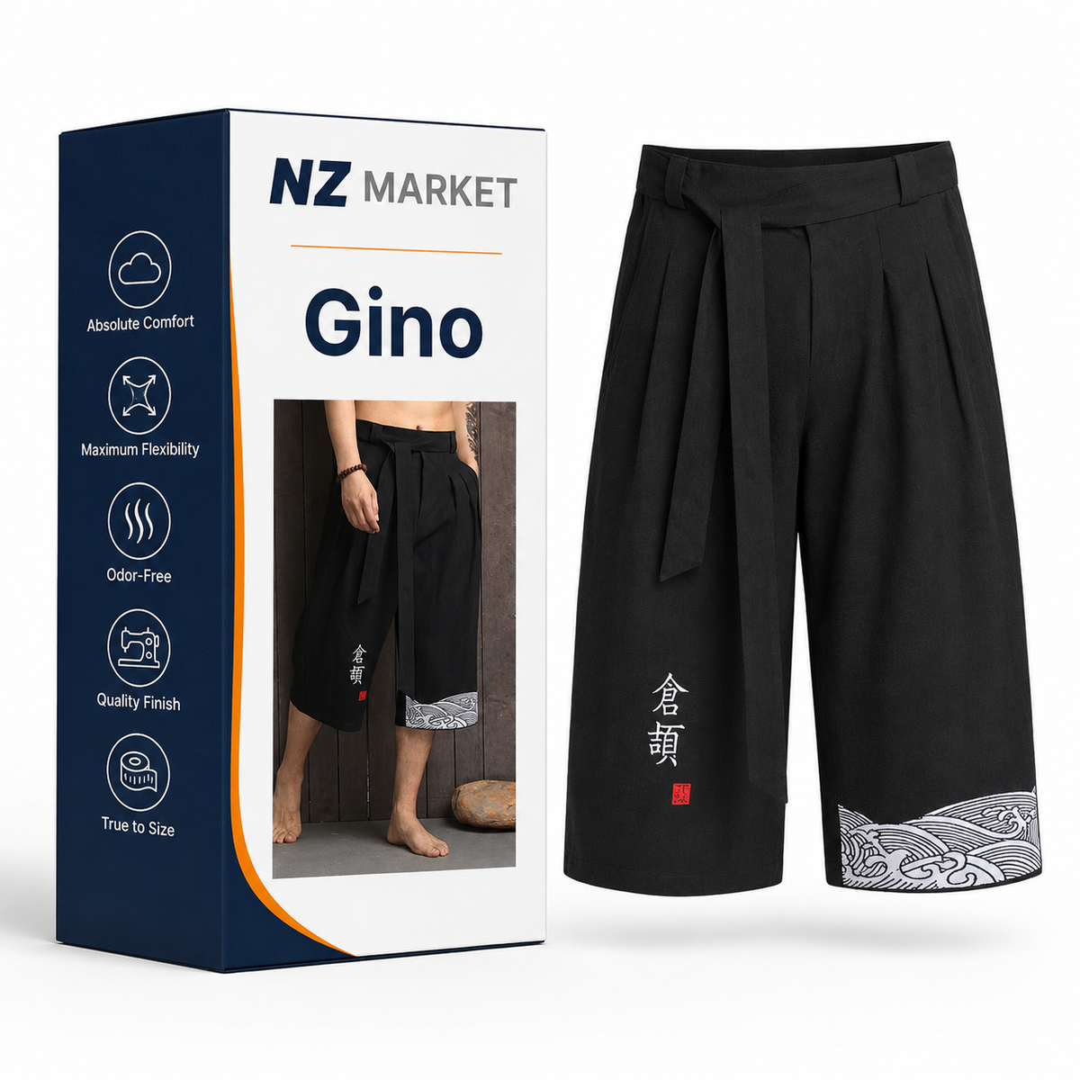 Gino - Premium Japanese Cotton Shorts