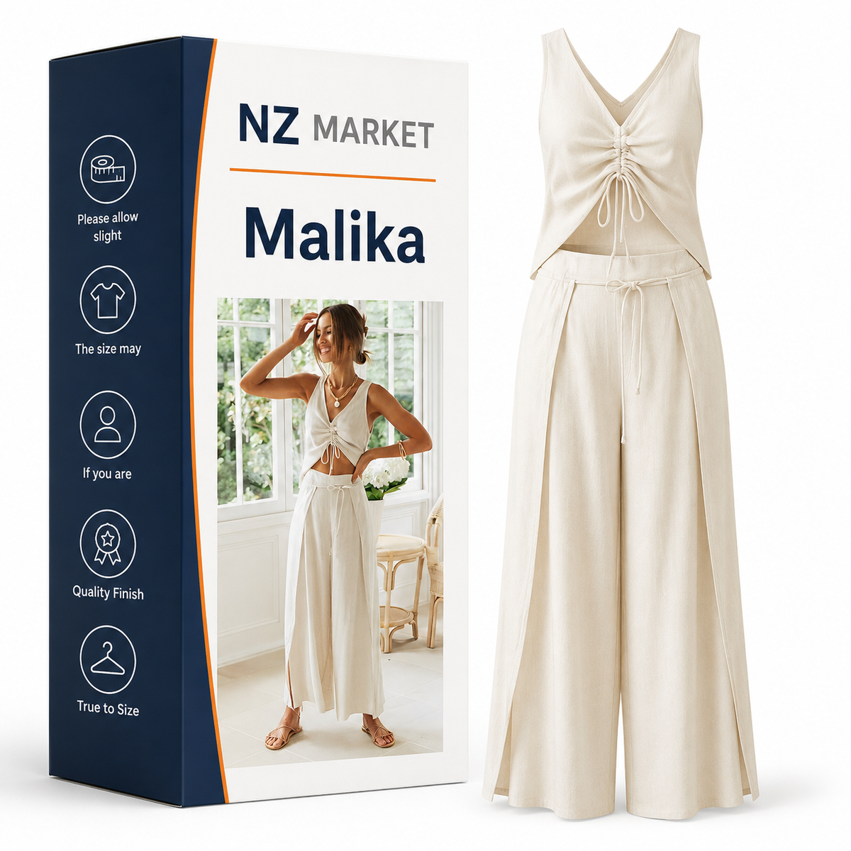 Malika - Women's Two-Piece Set