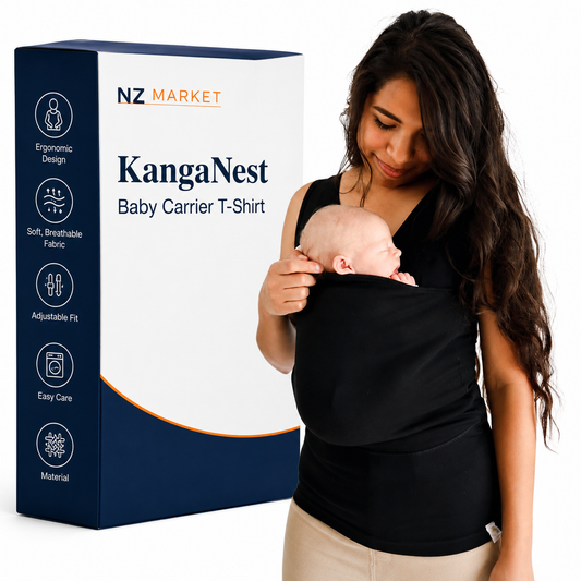 KangaNest Baby Carrier T-Shirt – Hands-Free, Soft & Supportive