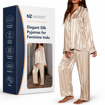 Elegant Silk Pyjamas for Feminine Indulgence