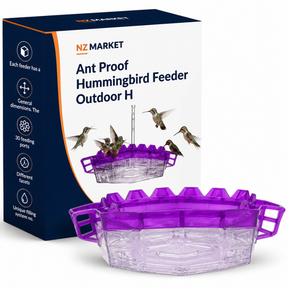 Ant Proof Hummingbird Feeder Outdoor Hanging Perch