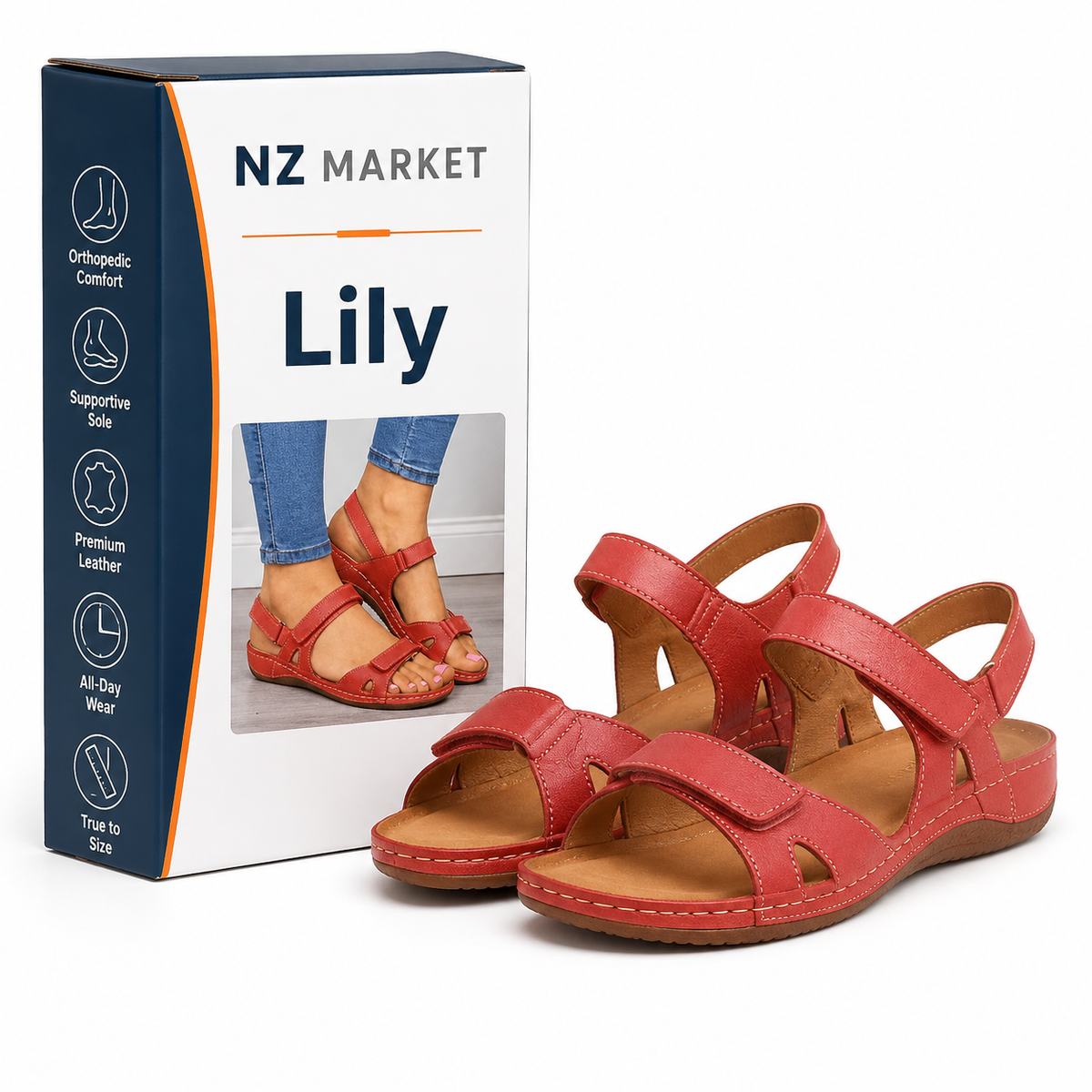 Lily - Sandals for ultimate comfort and style