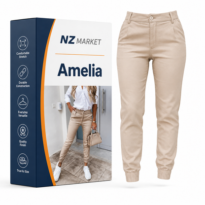 Amelia - Tailored Chino Trousers