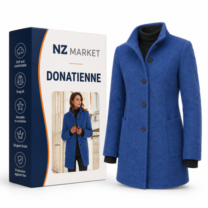 DONATIENNE - Luxurious and comfortable women's coat for ultimate warmth