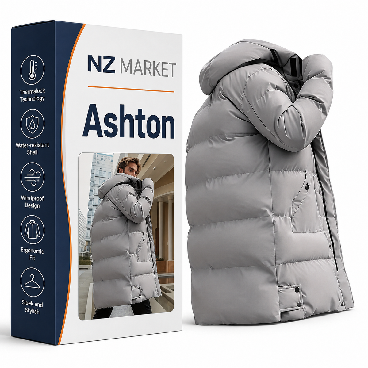 Ashton - Flint Winter Jacket