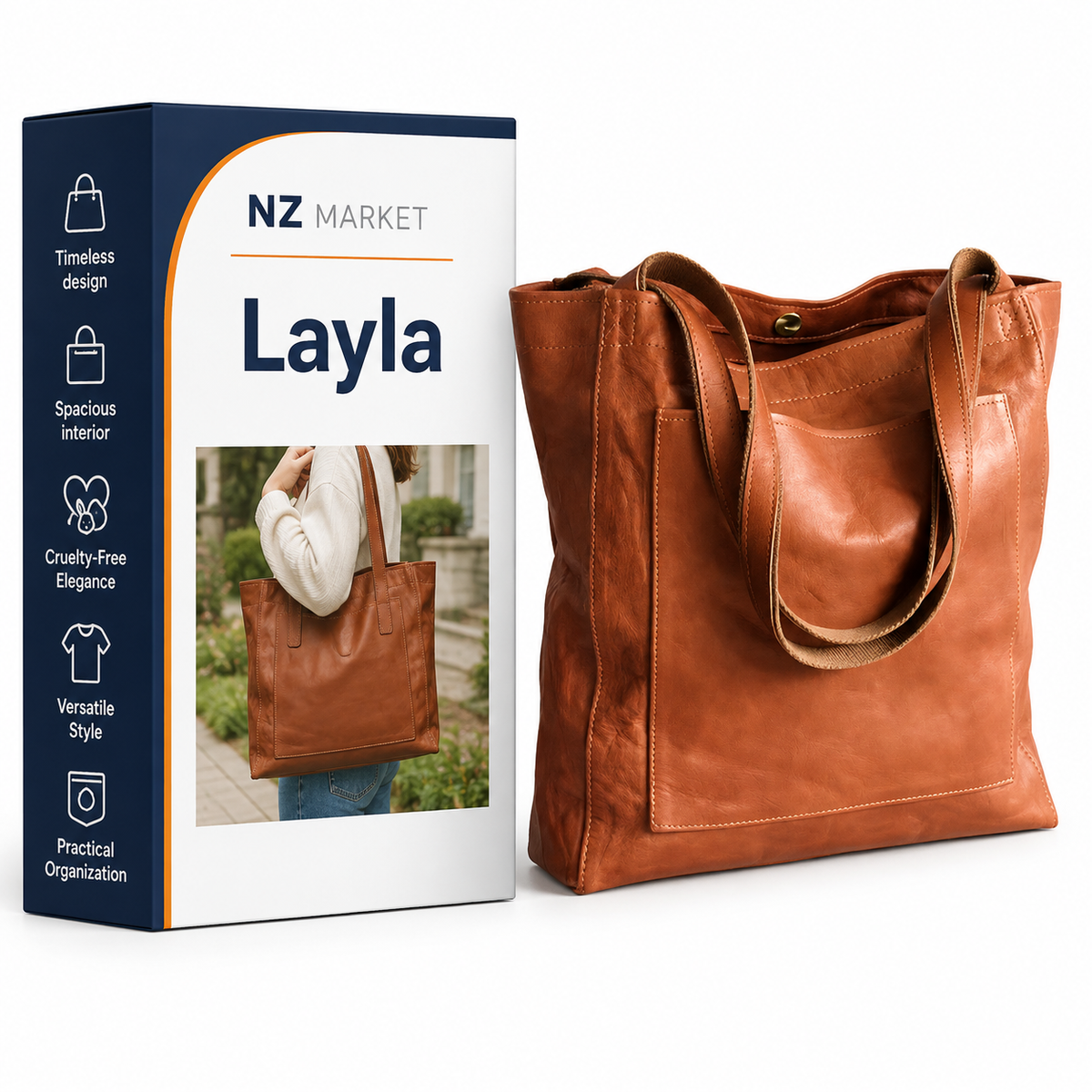 Layla - Vegan Leather Handbag