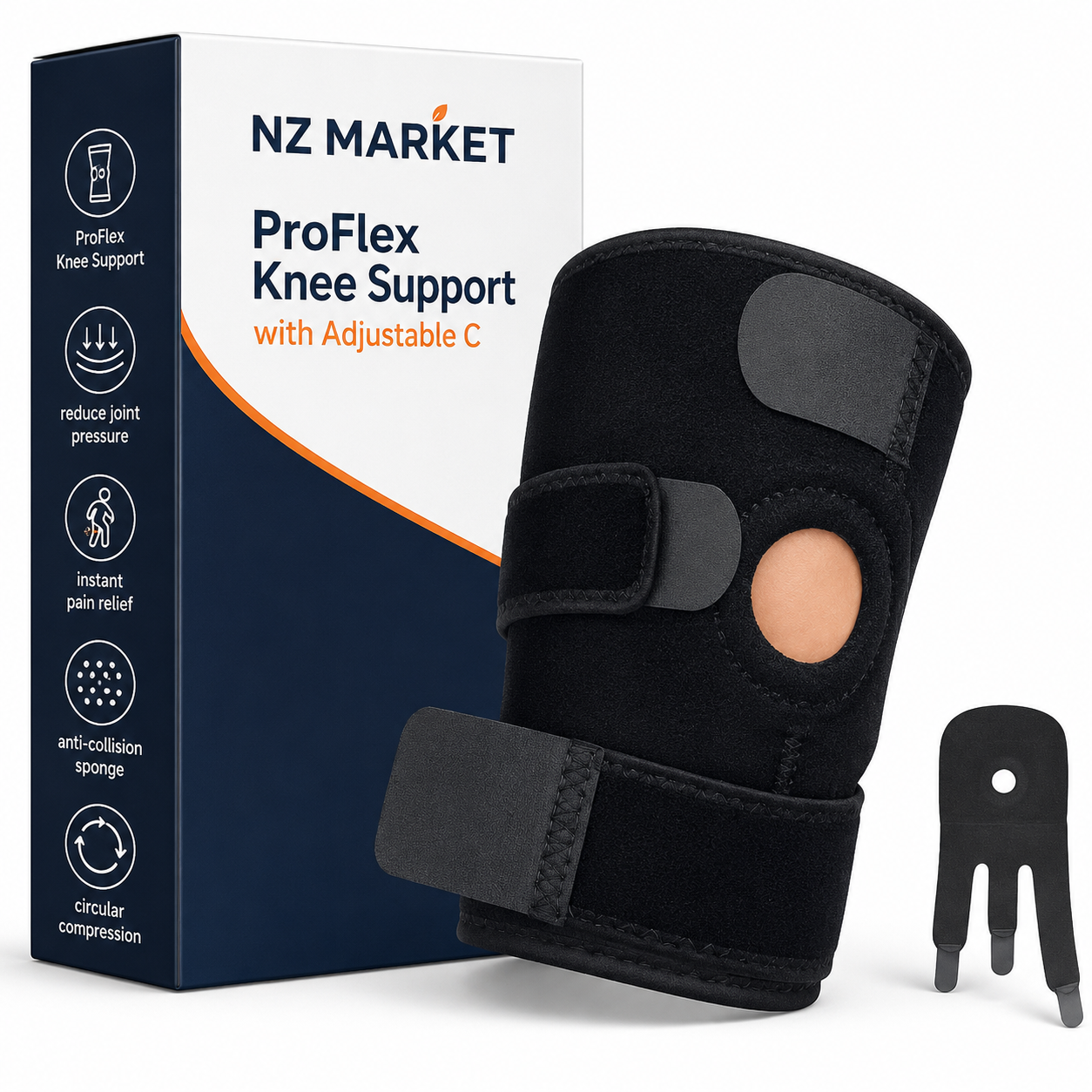 ProFlex Knee Support with Adjustable Compression