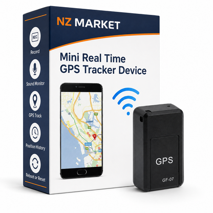 Mini Real Time GPS Tracker Device - Small Size and Light Weight