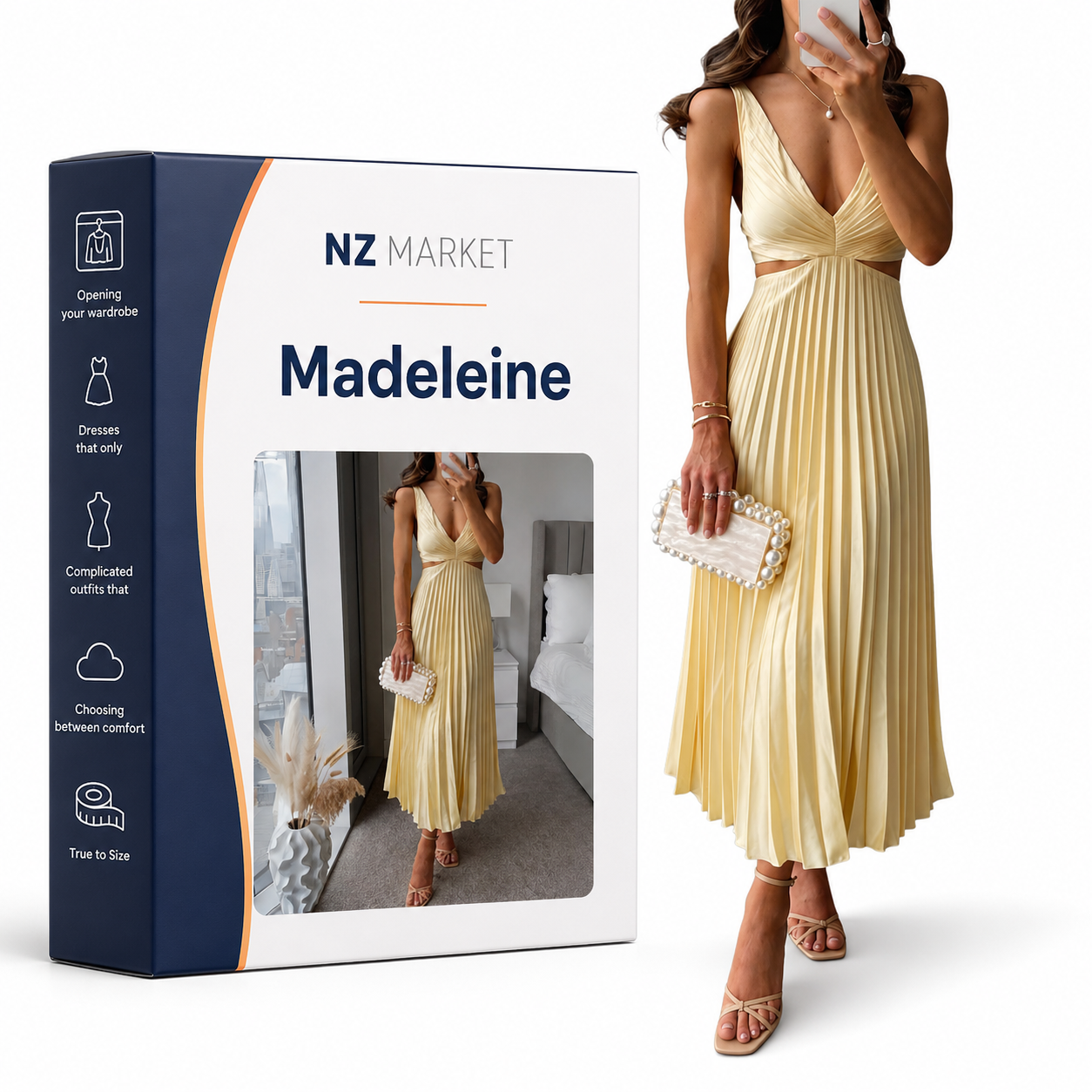 Madeleine | Radiant Twist Dress