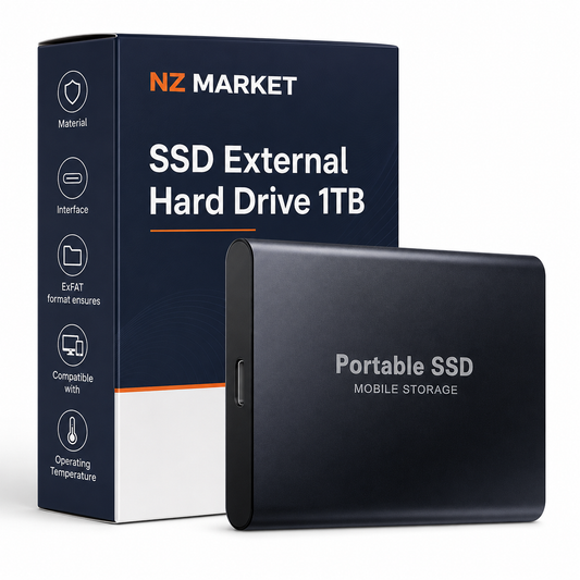 SSD External Hard Drive 1TB