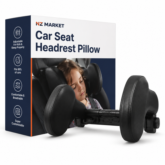 Car Seat Headrest Pillow