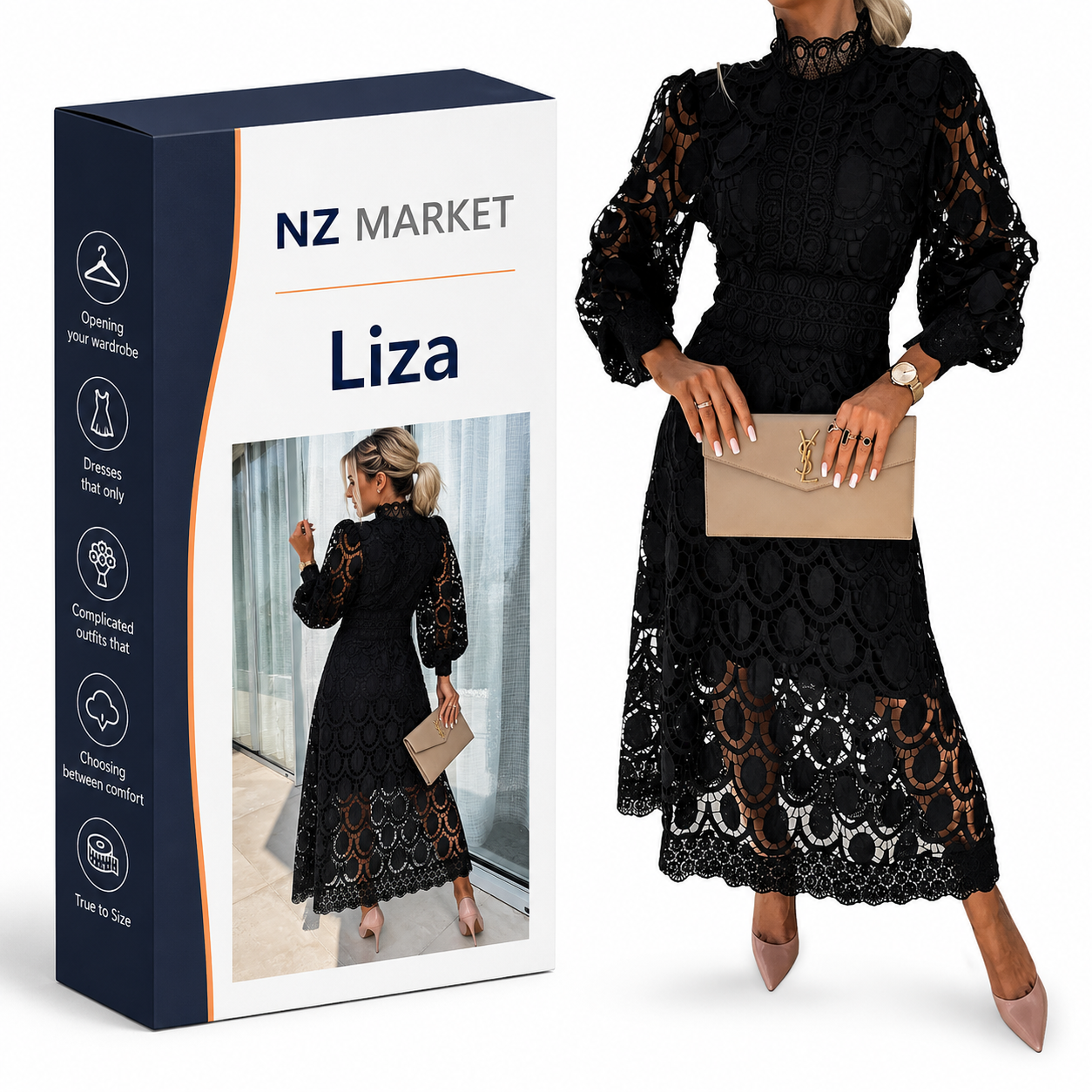 Liza | Romantic Lace Dress