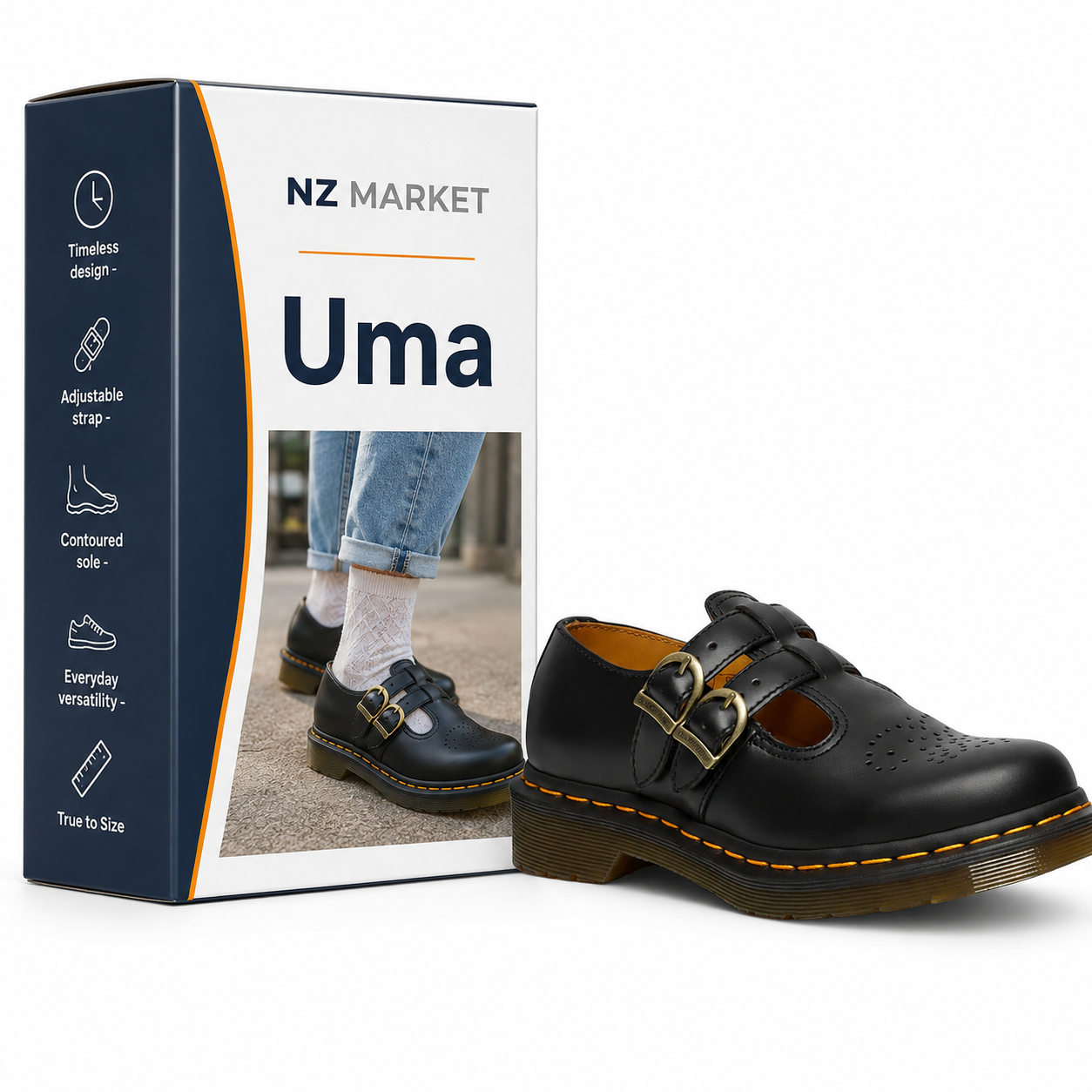 Uma | Comfort Mary Jane Shoes