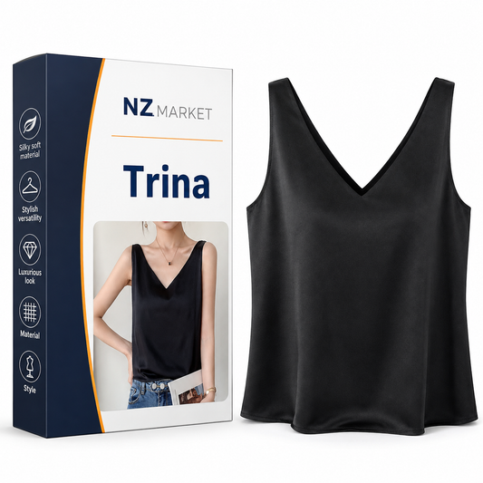 Trina - Luxury Silky Tanktop for Women with Elegant Style
