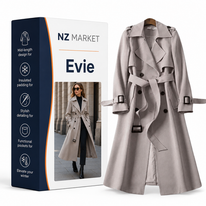 Evie - Women's Stylish Trenchcoat