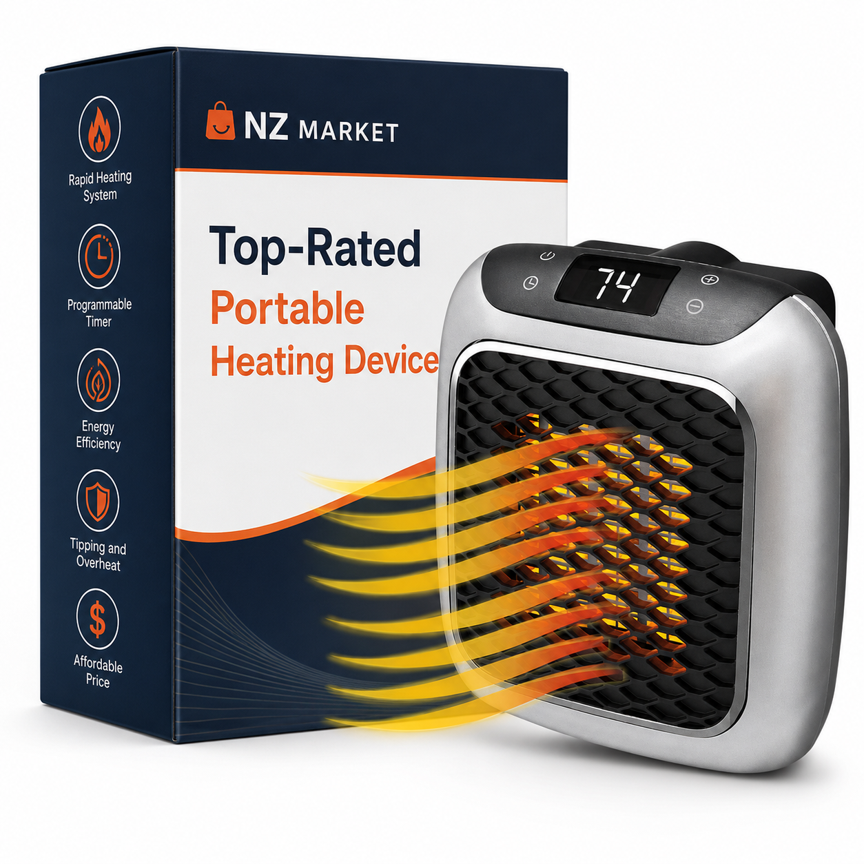 Nzmarket Top-Rated Portable Heating Device