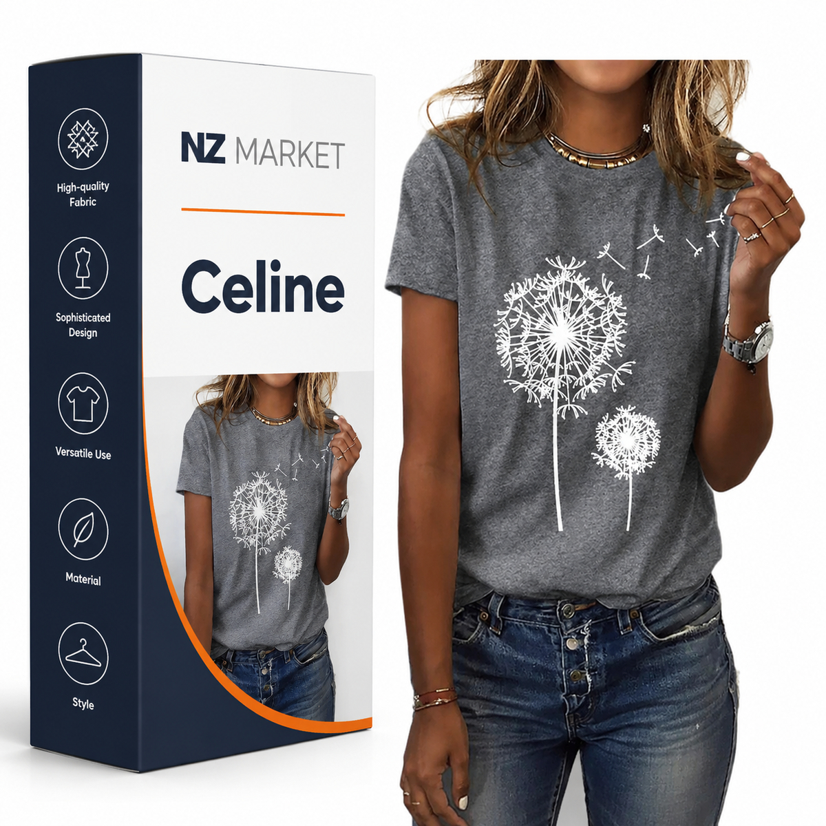 Celine - Stylish Women's Shirt for a Chic Look