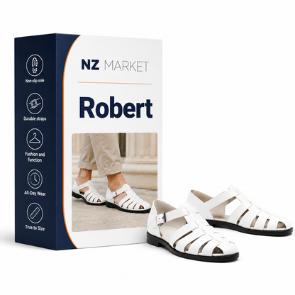 Robert | Trendy Leather Sandals for Men