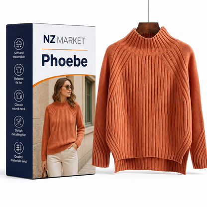 Phoebe - Stylish Knit Sweater