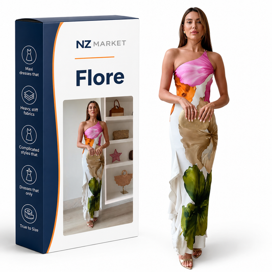 Flore | Multi Colored Floral Maxi Dress