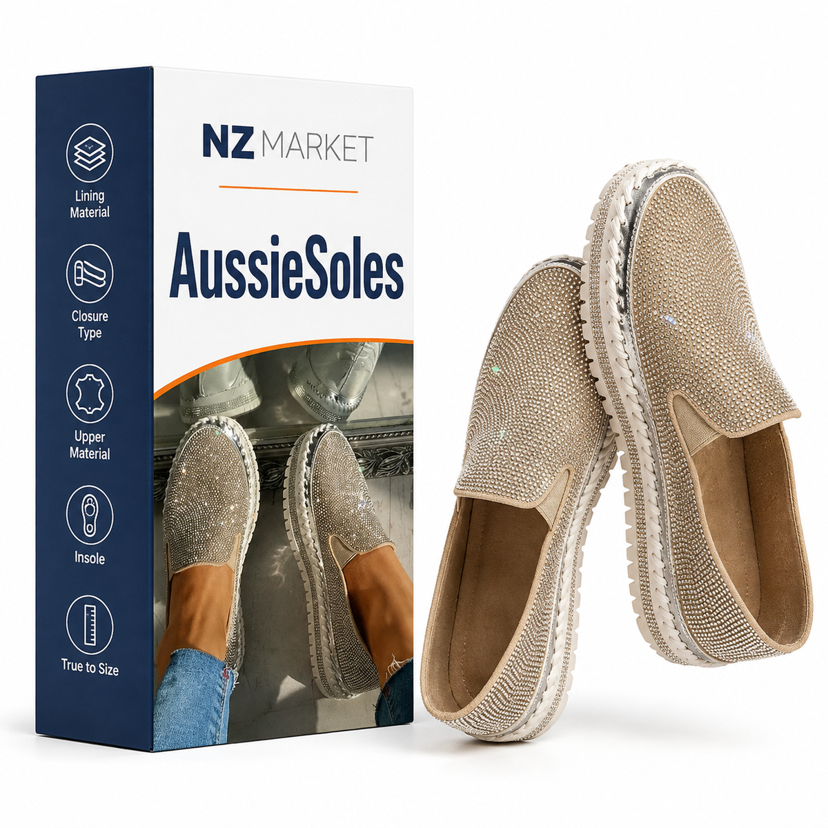 AussieSoles - Orthopedic Slip-On Shoes