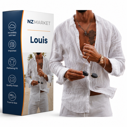 Louis - High Quality Linen Shirt