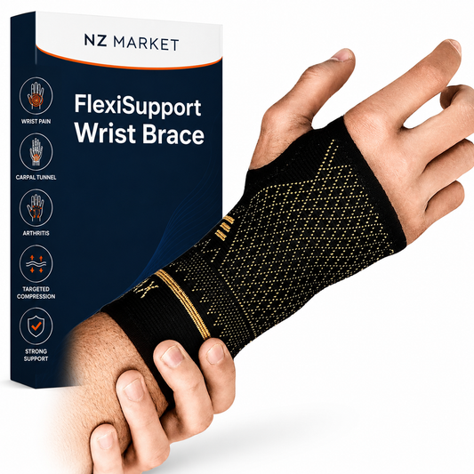 FlexiSupport Wrist Brace - Comfortable Daily Wrist Support
