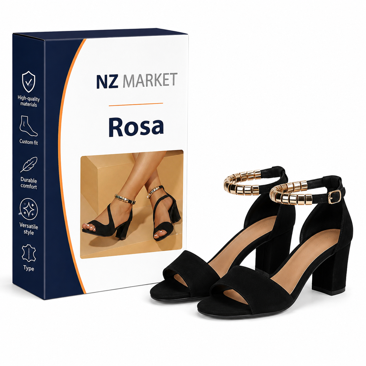Rosa - Elegant Sandals