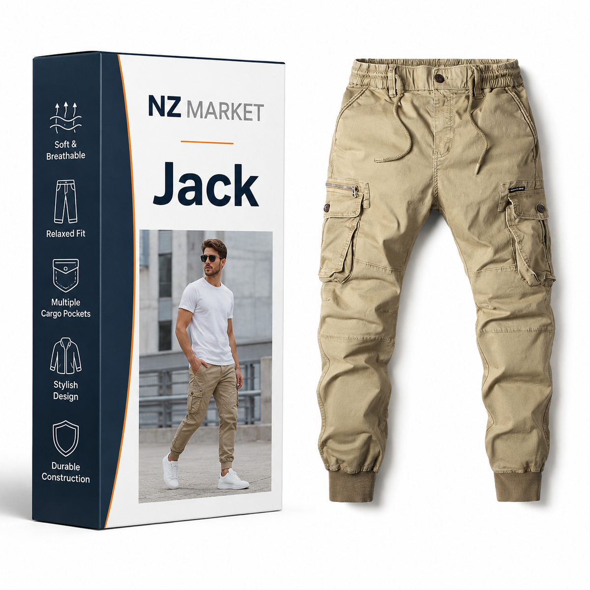 Jack - Urban Cargo Joggers