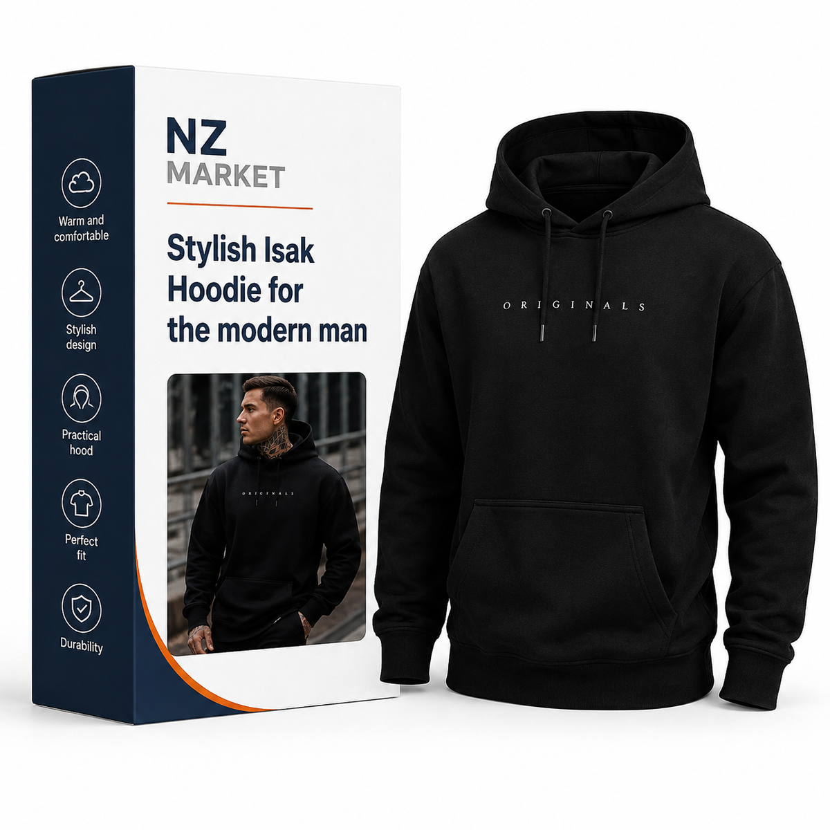 Stylish Isak Hoodie for the modern man