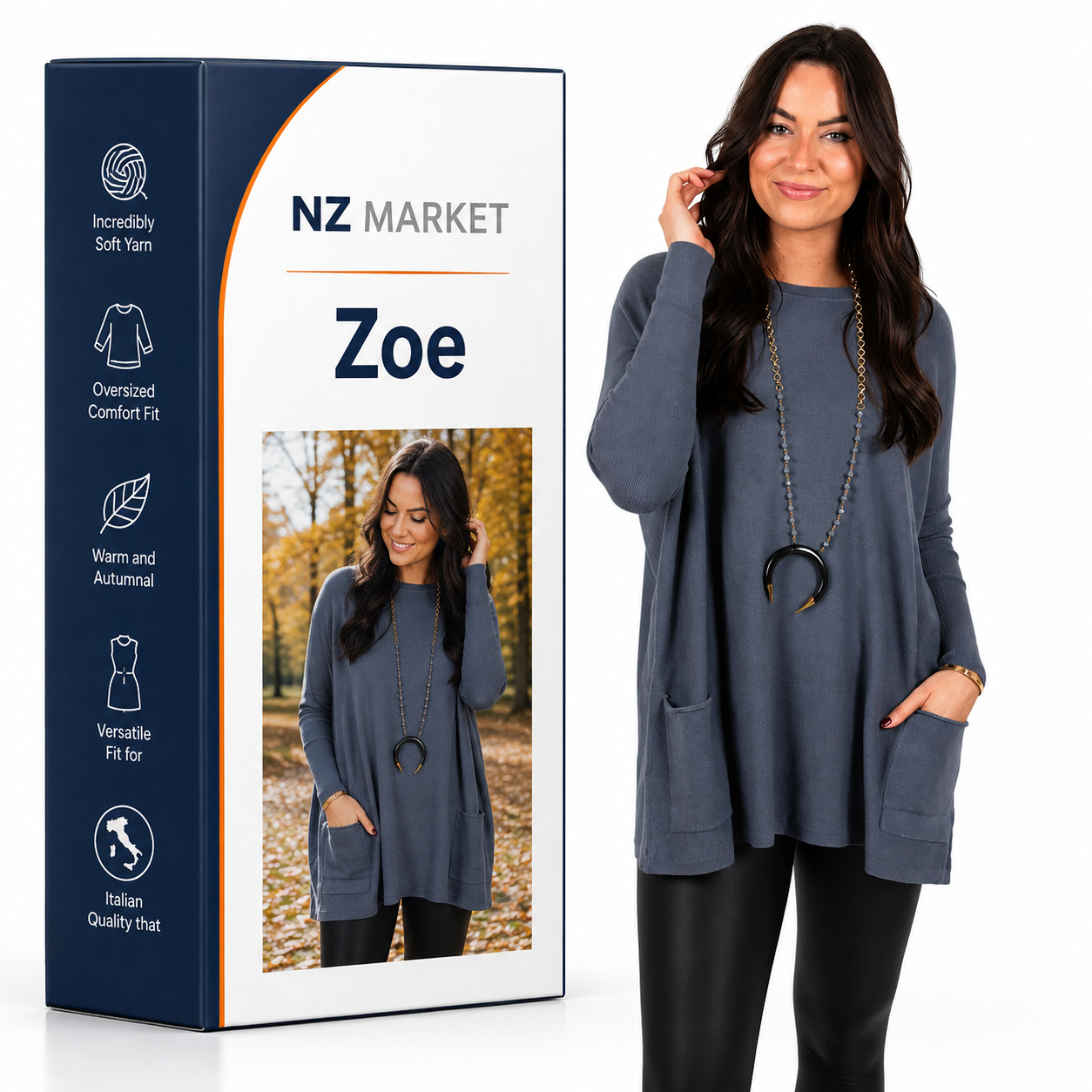 Zoe - Soft Touch Sweater