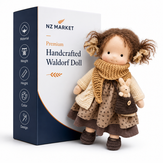 Premium Handcrafted Waldorf Doll