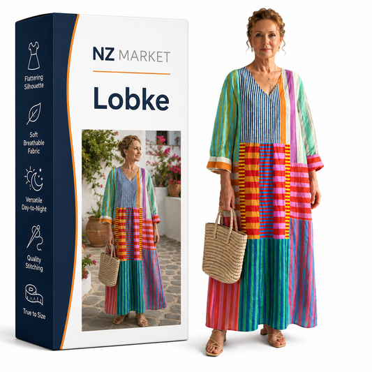 Lobke - Vintage Color Dress