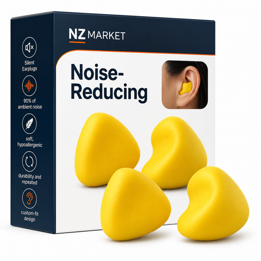Noise-Reducing, Silent Earplugs