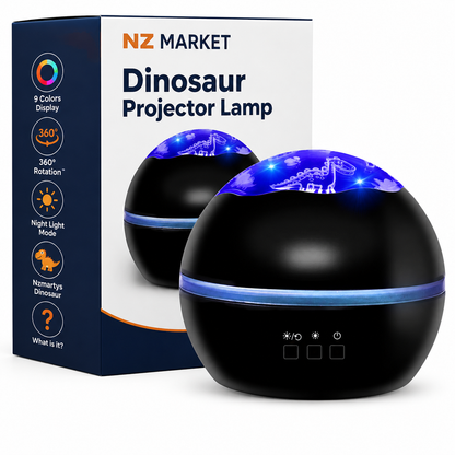 Nzmarket Dinosaur Projector Lamp