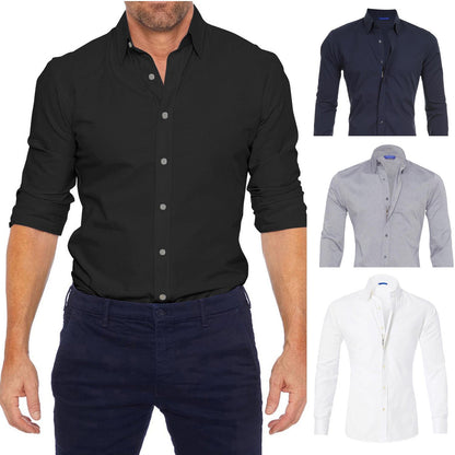 William - Men's Shirt with Zip