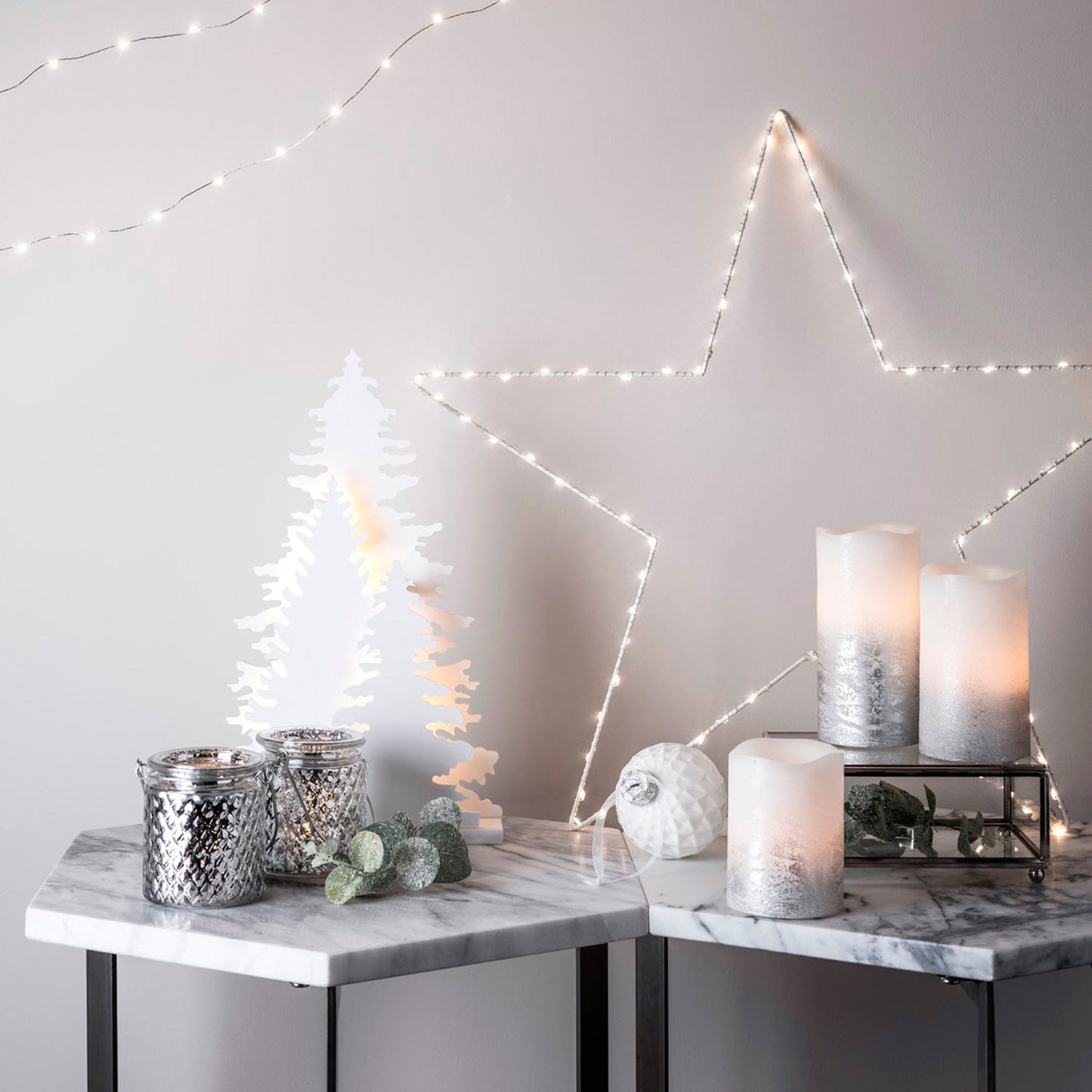Nzmarket LED Star Christmas Window Light – Warm Glow, Indoor & Outdoor