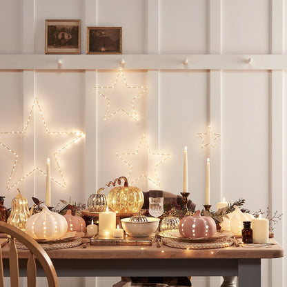 Nzmarket LED Star Christmas Window Light – Warm Glow, Indoor & Outdoor