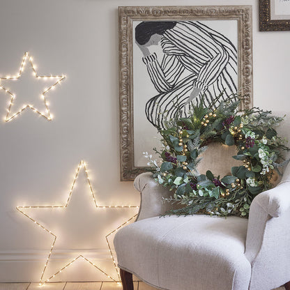 Nzmarket LED Star Christmas Window Light – Warm Glow, Indoor & Outdoor