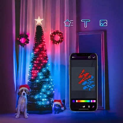 Nzmarket Pre-Lit LED Christmas Tree – 1.5m, 1.8m & 2.1m, Indoor & Outdoor