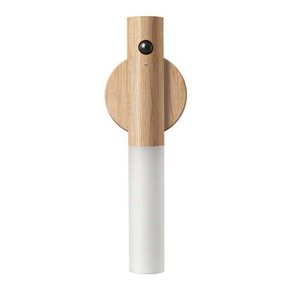 Nzmarket™ Wooden Motion Sensor LED Wall Light – Auto PIR On/Off