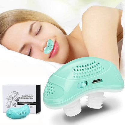 Nzmarket Portable Micro CPAP Silent Sleep Aid – Anti-Snoring, Compact