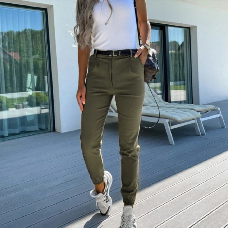 Amelia - Tailored Chino Trousers