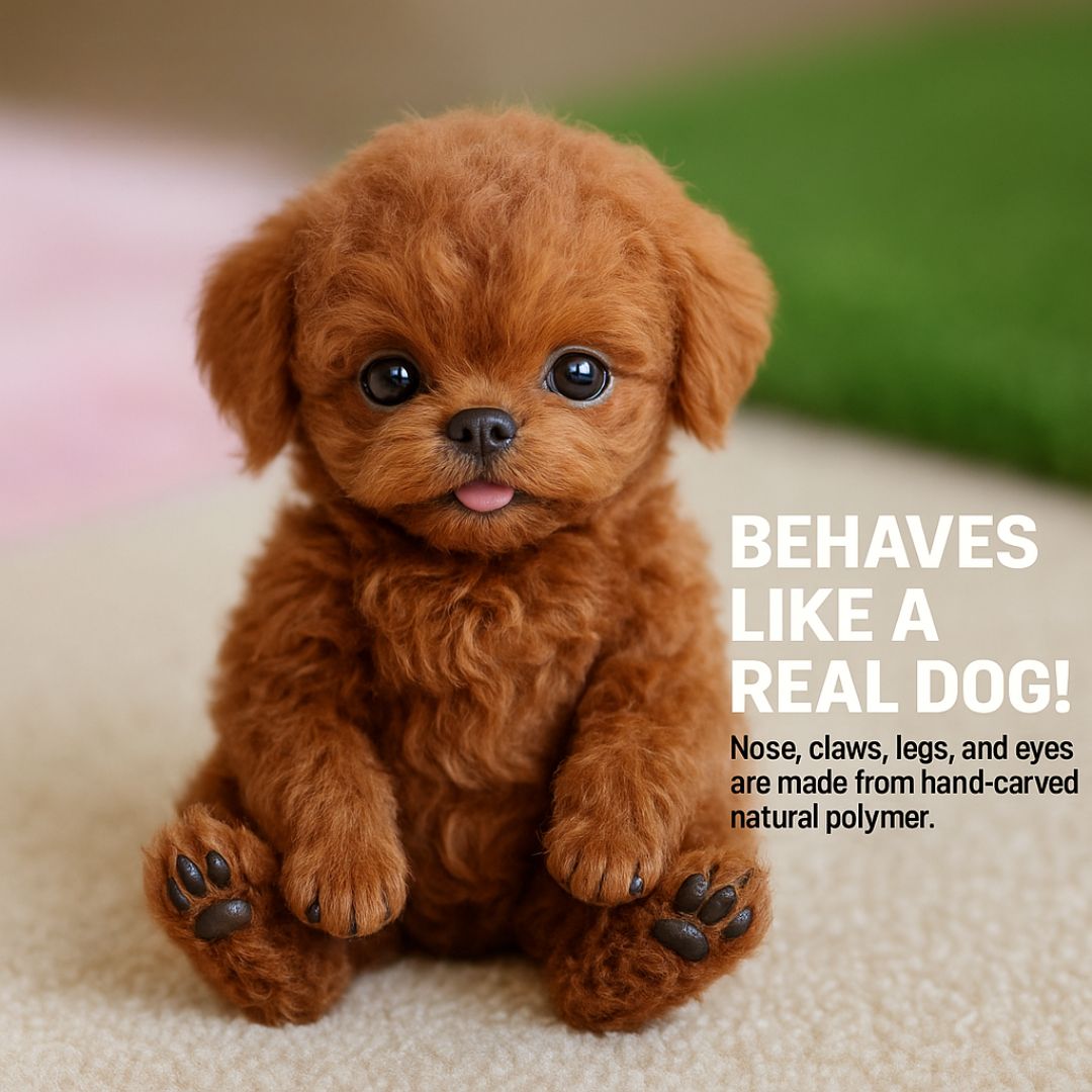 Nzmarket Interactive Robot Puppy Toy – Realistic, Responsive, Ages 3 and Up