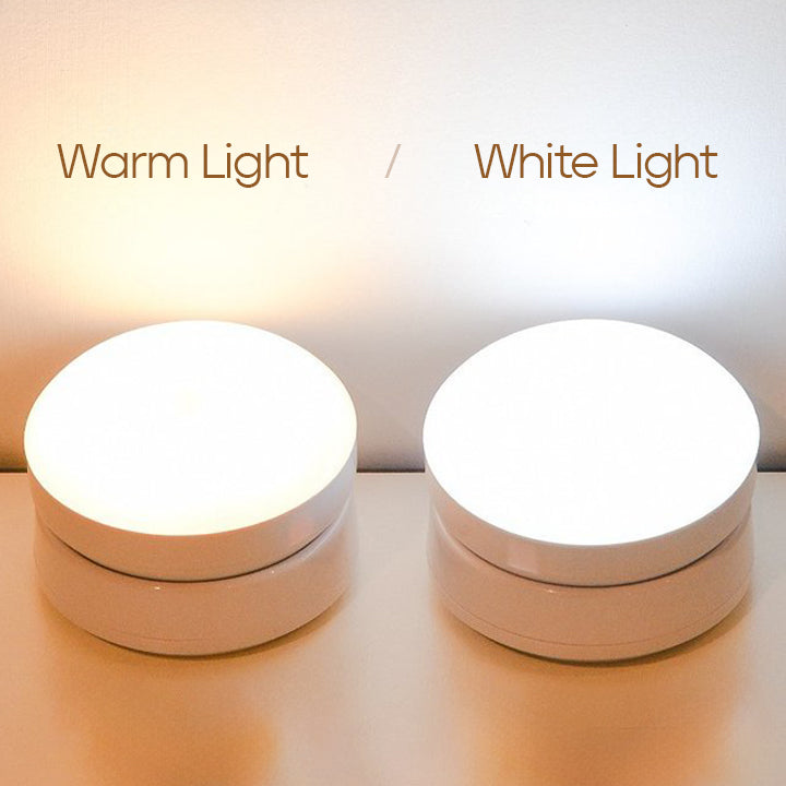 Nzmarket Indoor LED Motion Sensor Night Light – Auto On/Off, Soft Glow