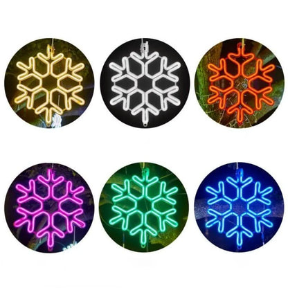 Nzmarket Outdoor LED Snowflake Christmas Stake Lights – 6 Colour Options