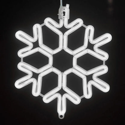 Nzmarket Outdoor LED Snowflake Christmas Stake Lights – 6 Colour Options